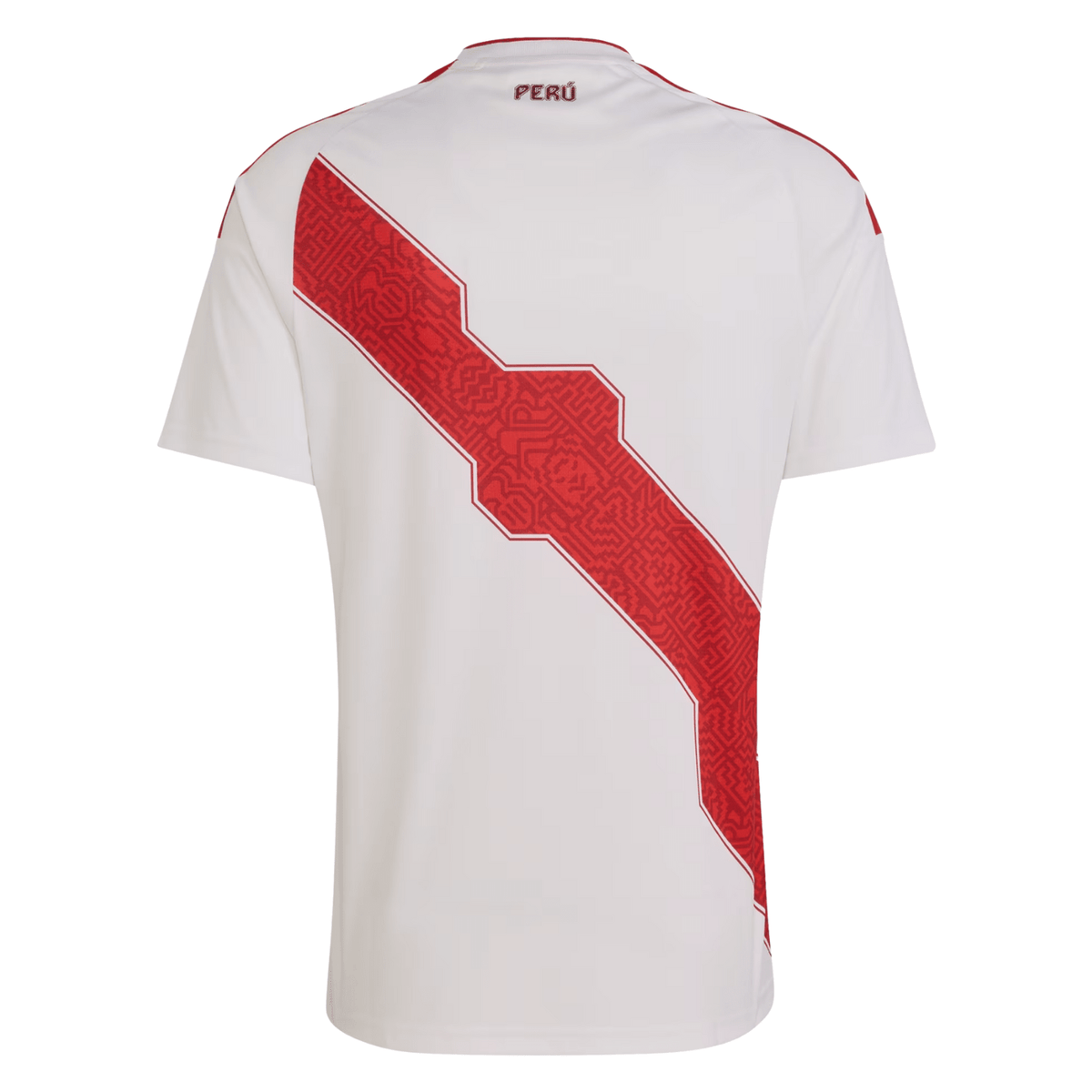 adidas Men's Peru Home Jersey 26/27 (White/Red) | SoccerWearhouse