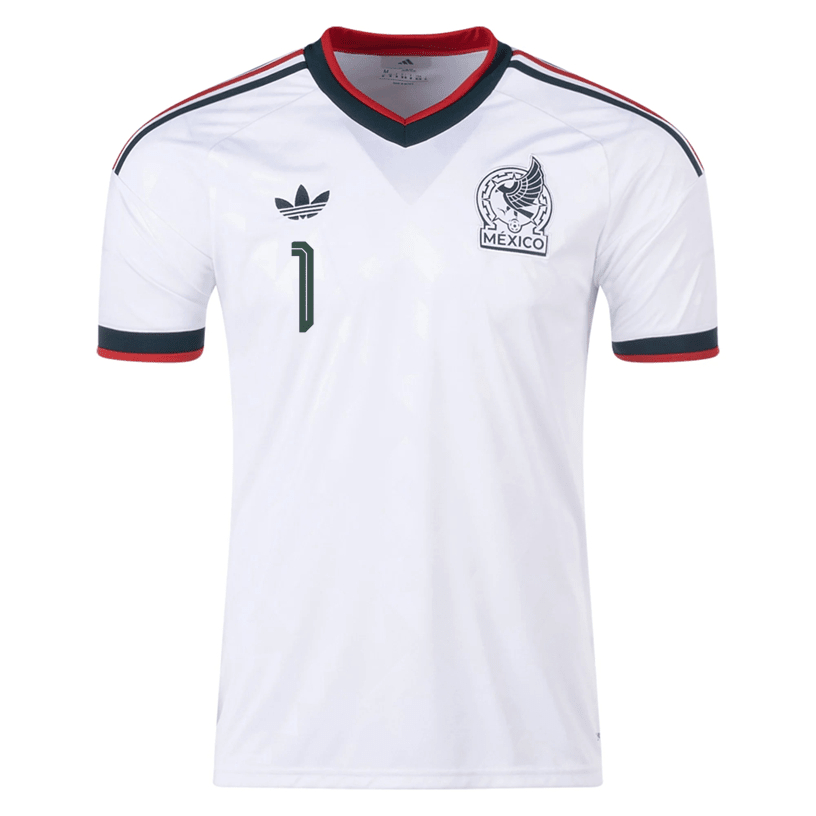 adidas Men's Rangel Mexico 2026 Away Stadium Jersey (White) | SoccerWearhouse