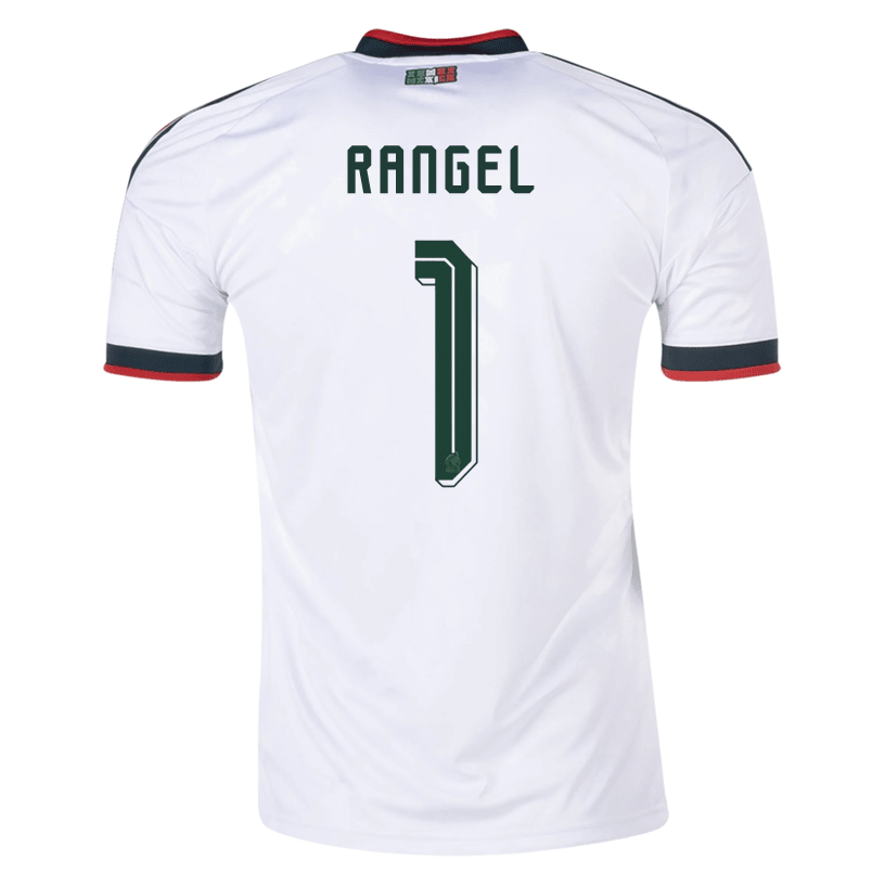 adidas Men's Rangel Mexico 2026 Away Stadium Jersey (White) | SoccerWearhouse