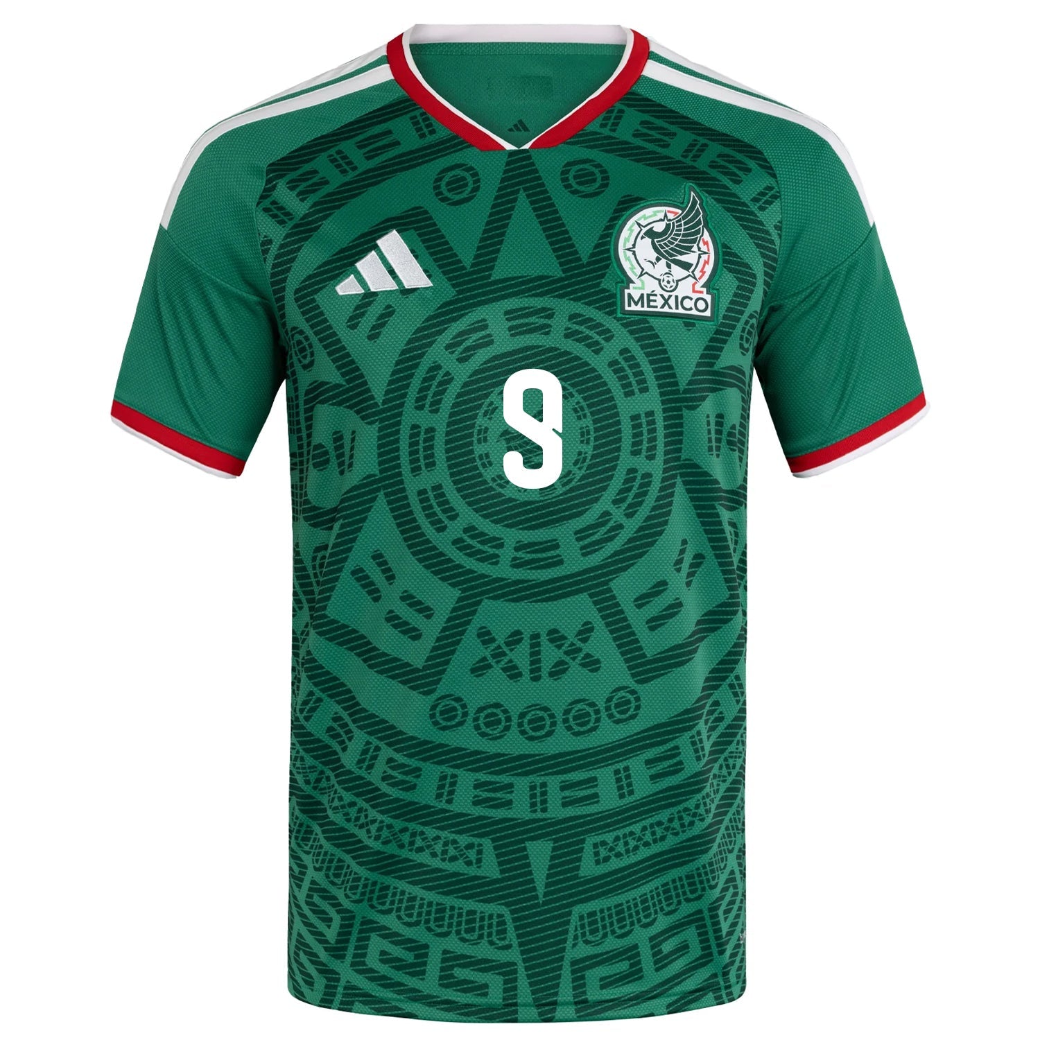 adidas Men's Raul Jimenez Mexico Home 2026 World Cup Jersey (Bold Green) | SoccerWearhouse