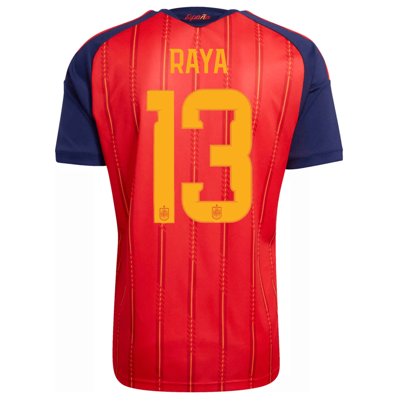 adidas Men's Raya Spain World Cup Home Jersey 2026 (Vivid Red) | SoccerWearhouse