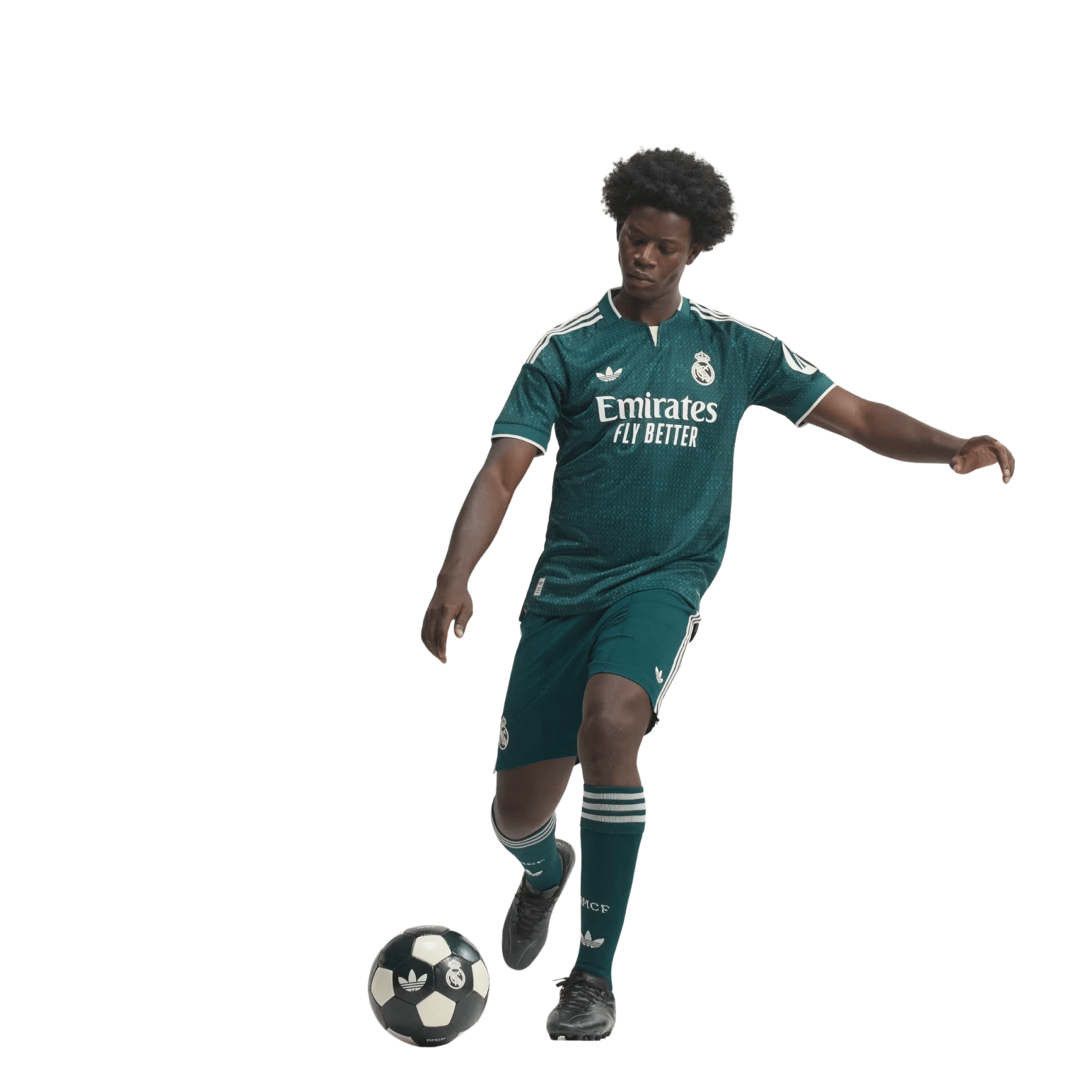 adidas Men's Real Madrid 2026/27 Match Authentic Away Jersey (Green) | SoccerWearhouse