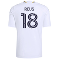 adidas Men's Reus LA Galaxy Authentic Match Home Jersey 26/27 (White) (