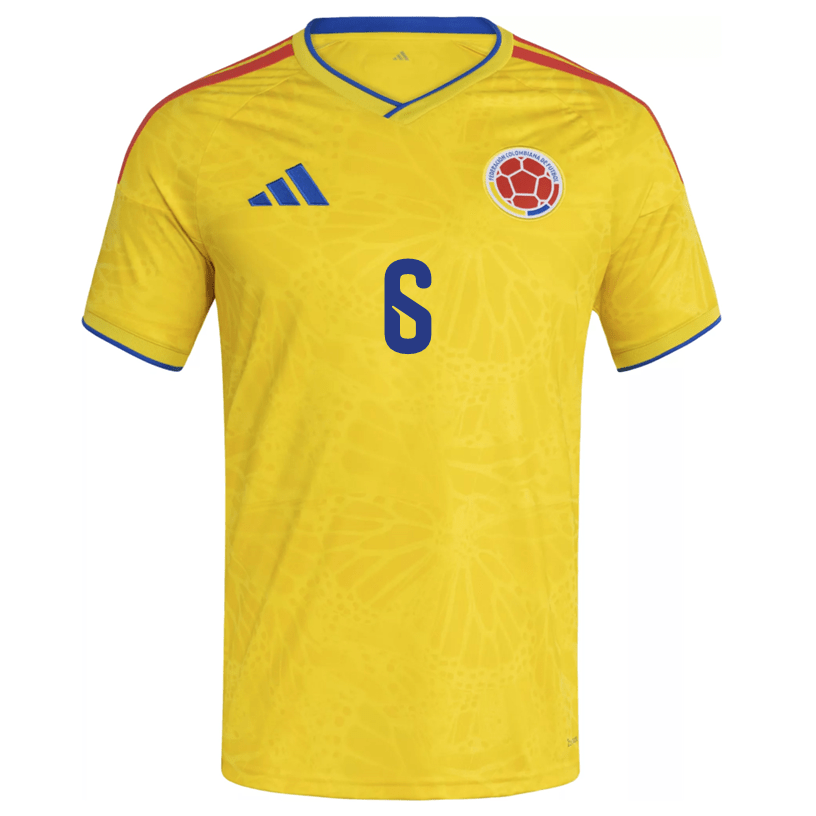 adidas Men's Rios Colombia 2026 Home Jersey (Impact Yellow) | SoccerWearhouse