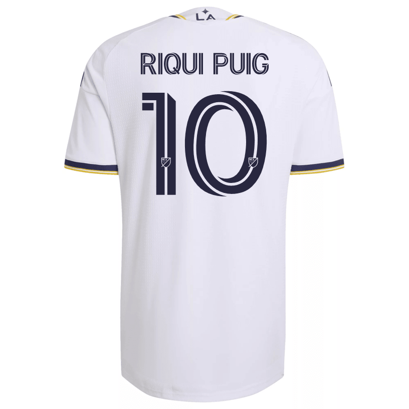 adidas Men's Riqui Puig LA Galaxy Authentic Match Home Jersey 26/27 (White) | SoccerWearhouse