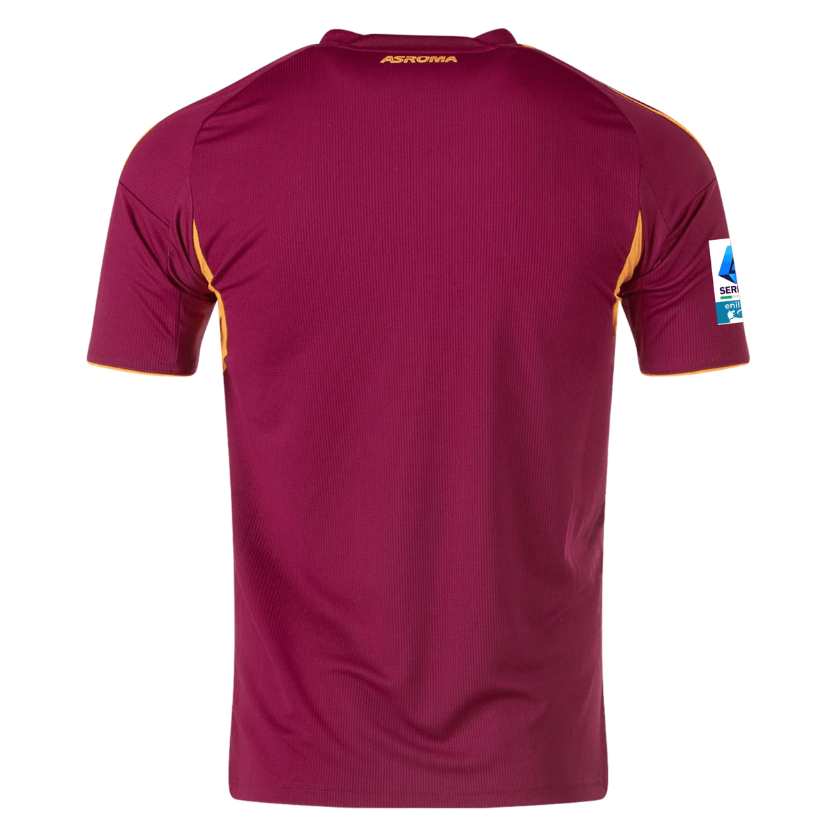 adidas Men's Roma Home Jersey w/ Serie A Patch 25/26 (Burgundy) | SoccerWearhouse