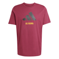 adidas Mens Roma Season Graphic T-Shirt (Legend Burgundy/Black)
