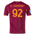 adidas Men's Roma Stephan El Shaarawy Home Jersey w/ Serie A Patch 25/26 (Burgundy)