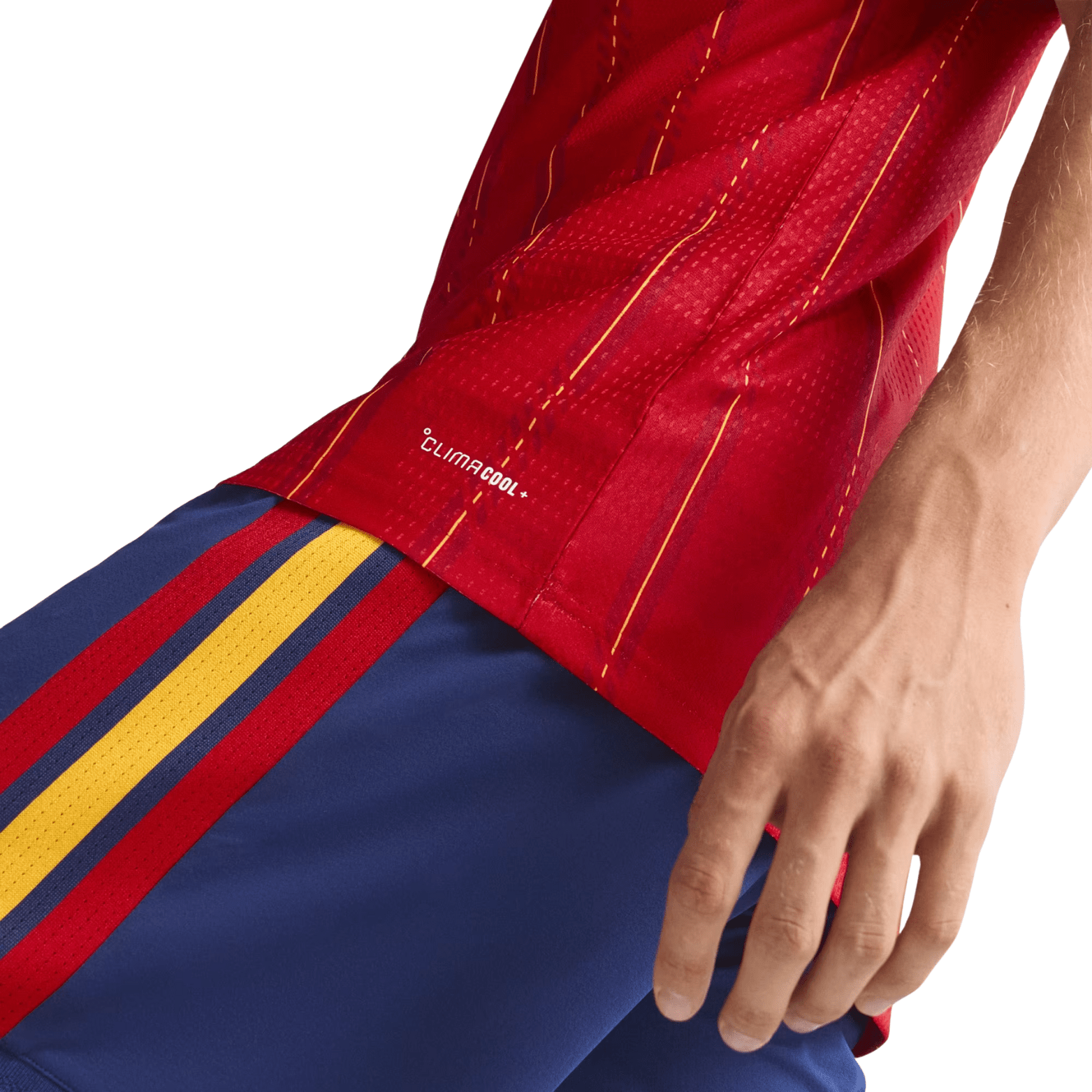 adidas Men's Samu Spain Authentic World Cup Home Jersey 2026 (Vivid Red) | SoccerWearhouse