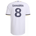 adidas Men's Sanabria LA Galaxy Authentic Match Home Jersey 26/27 (White)