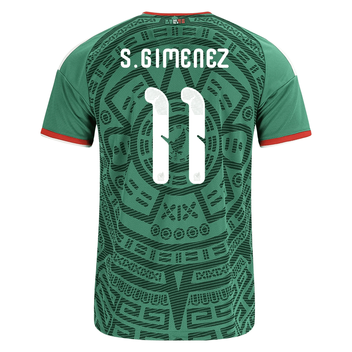 adidas Men's Santiago Gimenez Mexico Home 2026 World Cup Jersey (Bold Green) | SoccerWearhouse