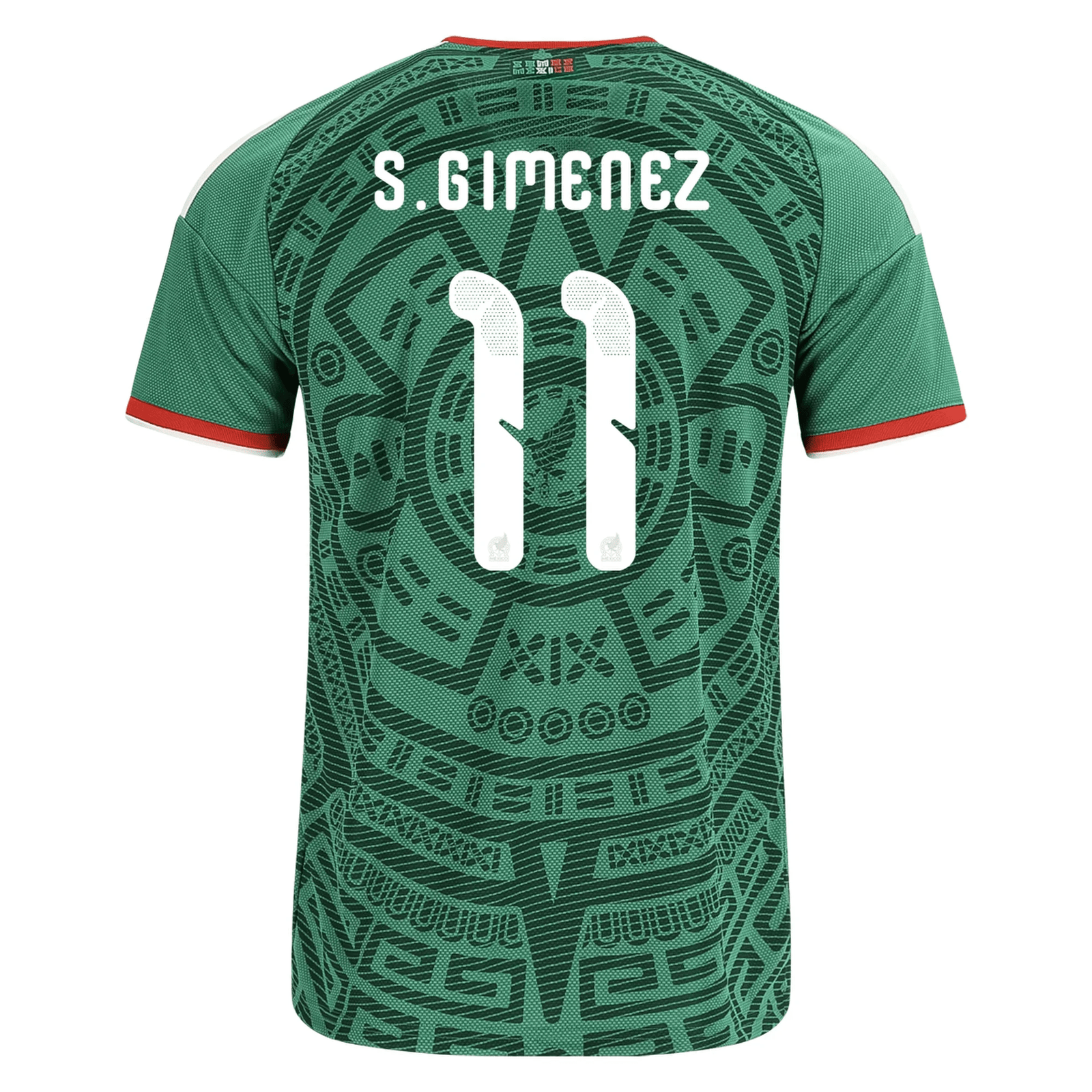 adidas Men's Santiago Gimenez Mexico Home 2026 World Cup Jersey (Bold Green) | SoccerWearhouse