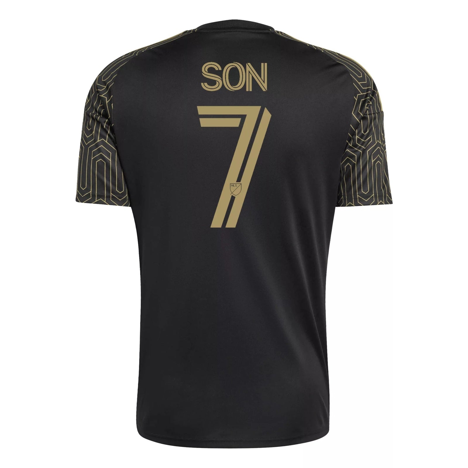 adidas Men's Son Heung - Min LAFC Stadium Home Jersey 26/27 (Black/Gold) | SoccerWearhouse