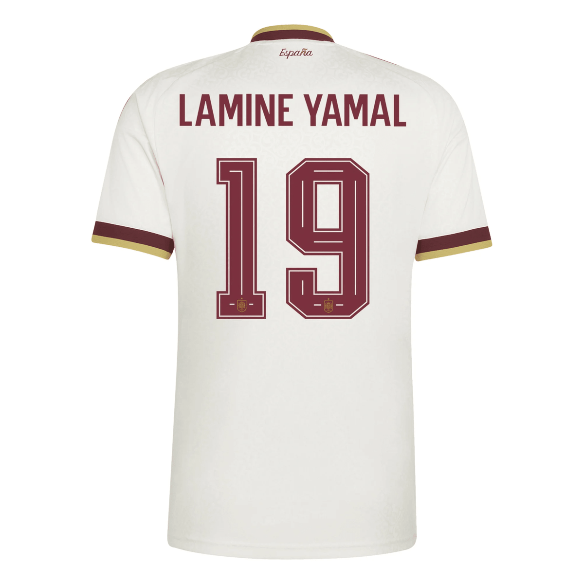 adidas Men's Spain Lamine Yamal Away Stadium Jersey 2026 (White) | SoccerWearhouse