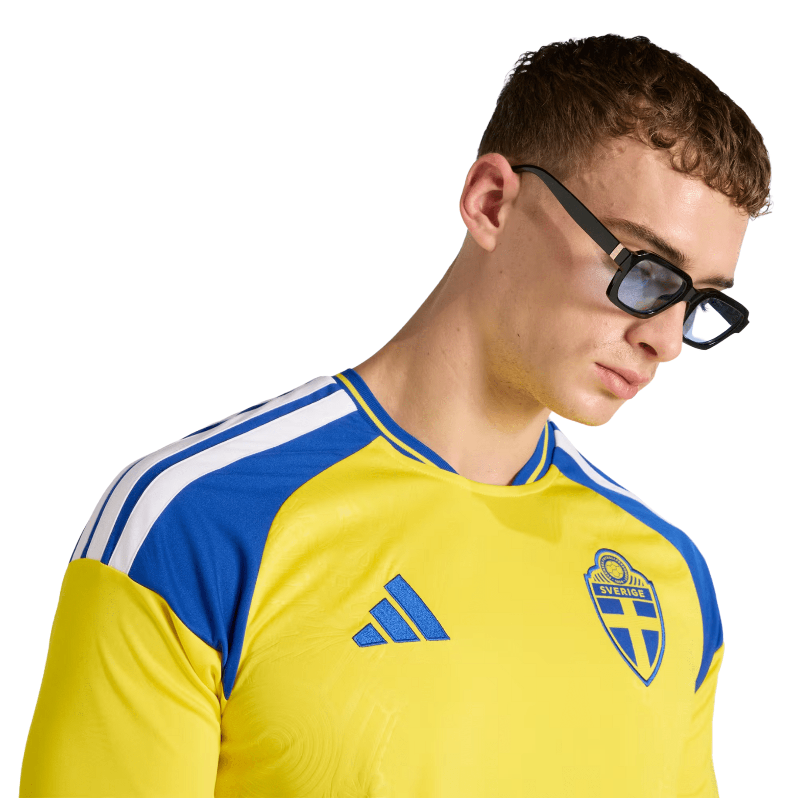 adidas Men's Sweden 2026 Home Jersey (Yellow) | SoccerWearhouse