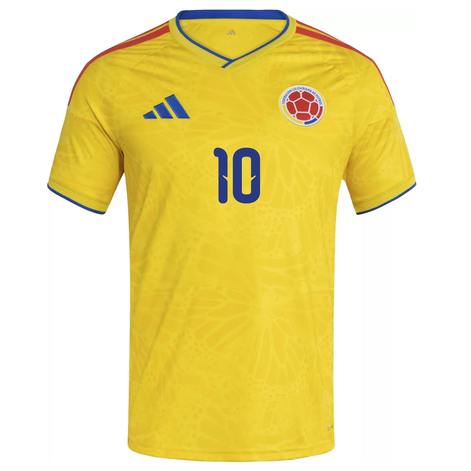 adidas Men's Valderrama Colombia 2026 Home Jersey (Impact Yellow) | SoccerWearhouse