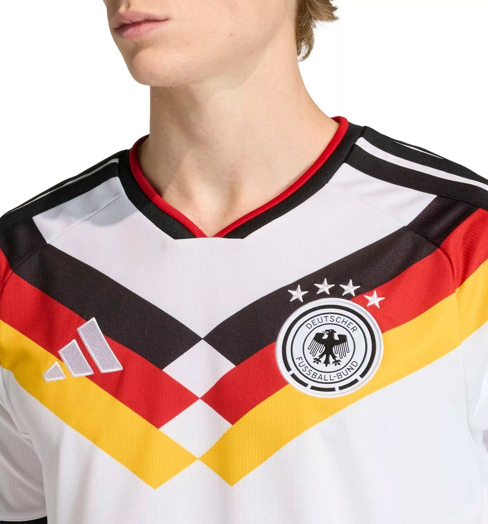adidas Men's Woltmemade Germany Home World Cup Jersey 2026 (White/Black) | SoccerWearhouse