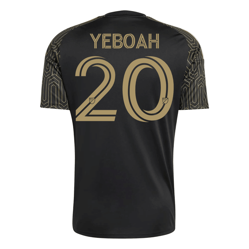 adidas Men's Yeboah LAFC Stadium Home Jersey 26/27 (Black/Gold) | SoccerWearhouse