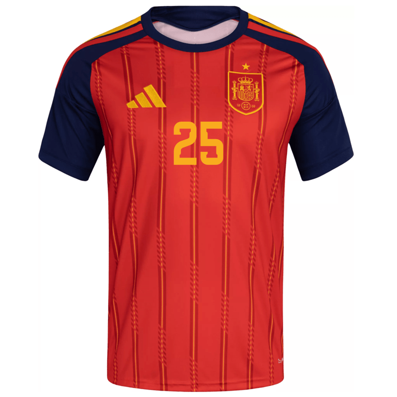 adidas Men's Yeremy Spain World Cup Home Jersey 2026 (Vivid Red) | SoccerWearhouse