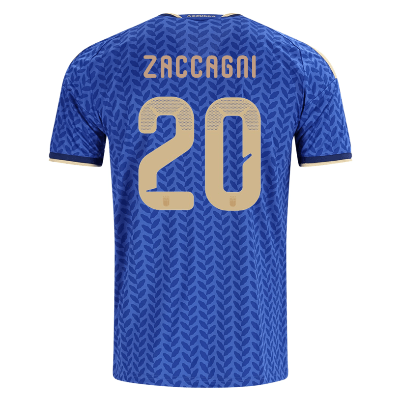 adidas Men's Zaccagni Italy Home Stadium Jersey 2026 (Bold Blue) | SoccerWearhouse