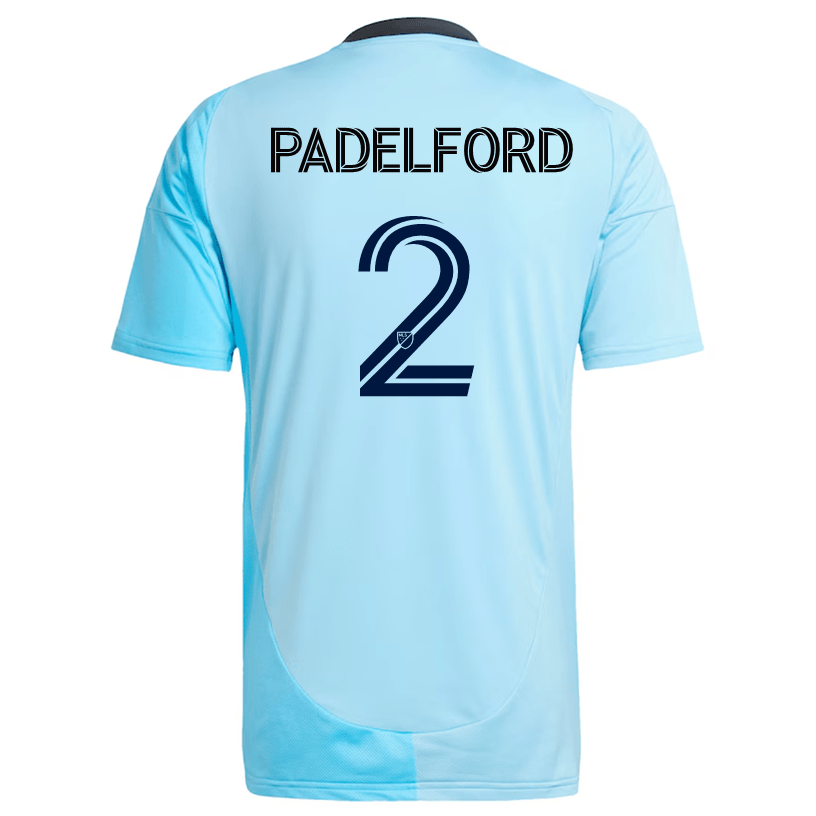 adidas Minnesota United Devin Padelford Away Jersey 25/26 (Zenith Blue) | SoccerWearhouse