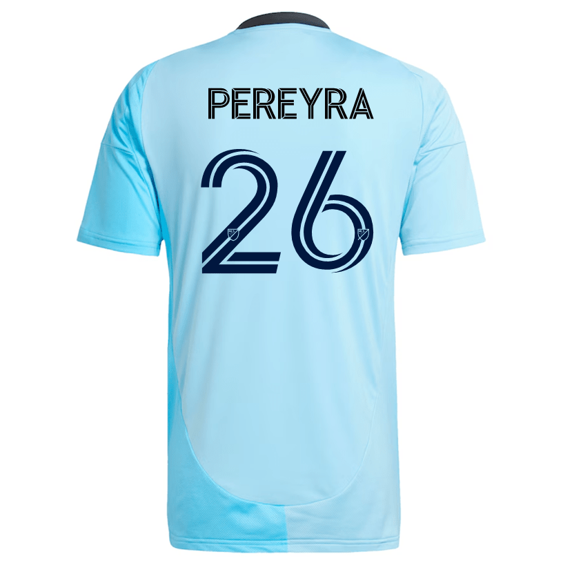 adidas Minnesota United Joaquín Pereyra Away Jersey 25/26 (Zenith Blue) | SoccerWearhouse