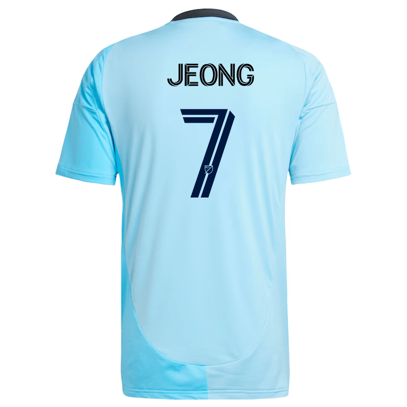 adidas Minnesota United Sang Bin Jeong Away Jersey 25/26 (Zenith Blue) | SoccerWearhouse