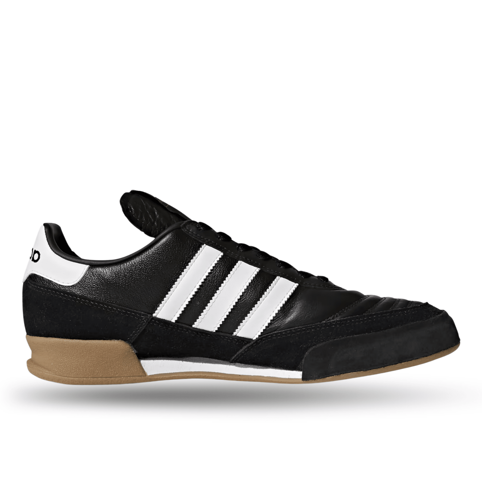 adidas Mundial Goal Indoor Soccer Shoes (Black/White) | SoccerWearhouse