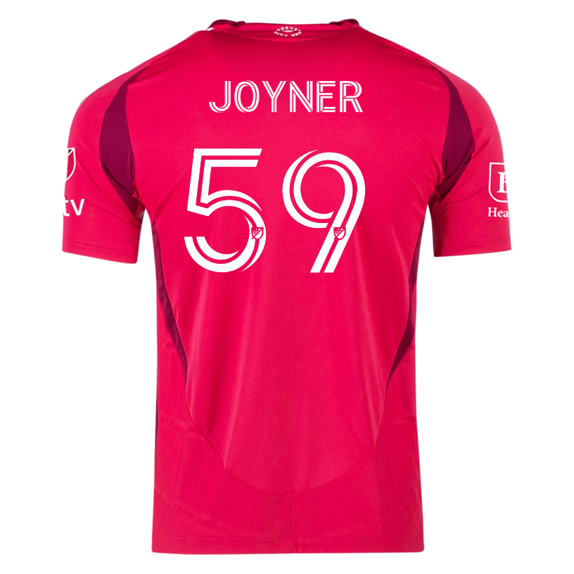 adidas MyKhi Joyner St. Louis FC Authentic Home Jersey 25/26 (Power Pink) | SoccerWearhouse