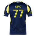 adidas Nashville Authentic Adem Sipic Away Jersey w/ MLS + Apple TV 25/26 (Tena Blue)