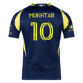 adidas Nashville Authentic Hany Mukhtar Away Jersey w/ MLS + Apple TV 25/26 (Tena Blue)