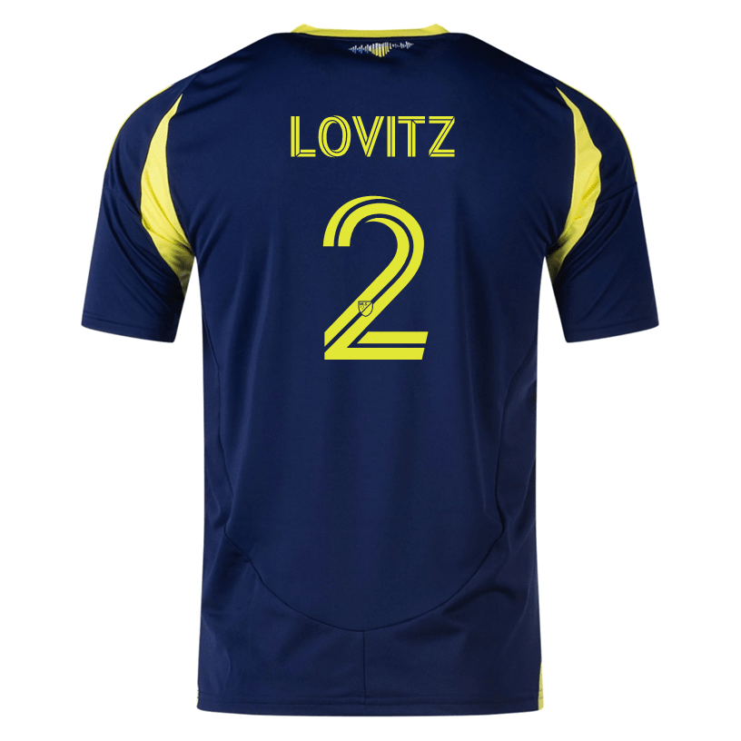 adidas Nashville Dan Lovitz Away Jersey 25/26 (Tena Blue) | SoccerWearhouse