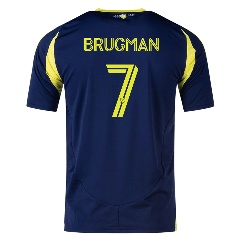 adidas Nashville Gastón Brugman Away Jersey 25/26 (Tena Blue) | SoccerWearhouse