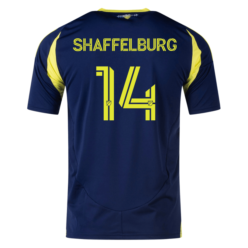 adidas Nashville Jacob Shaffelburg Away Jersey 25/26 (Tena Blue) | SoccerWearhouse