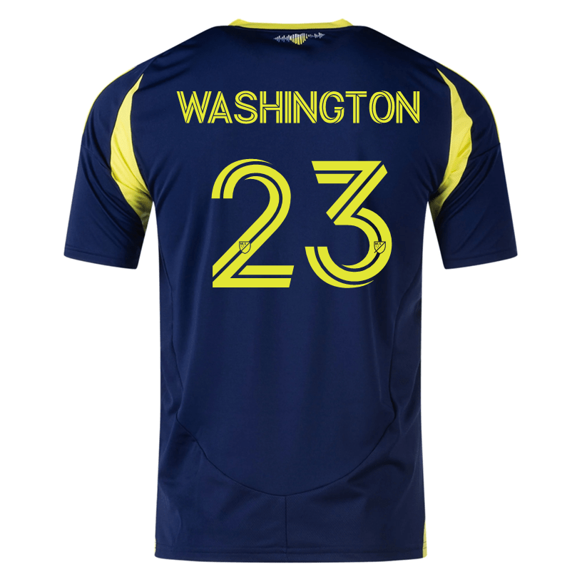 adidas Nashville Taylor Washington Away Jersey 25/26 (Tena Blue) | SoccerWearhouse