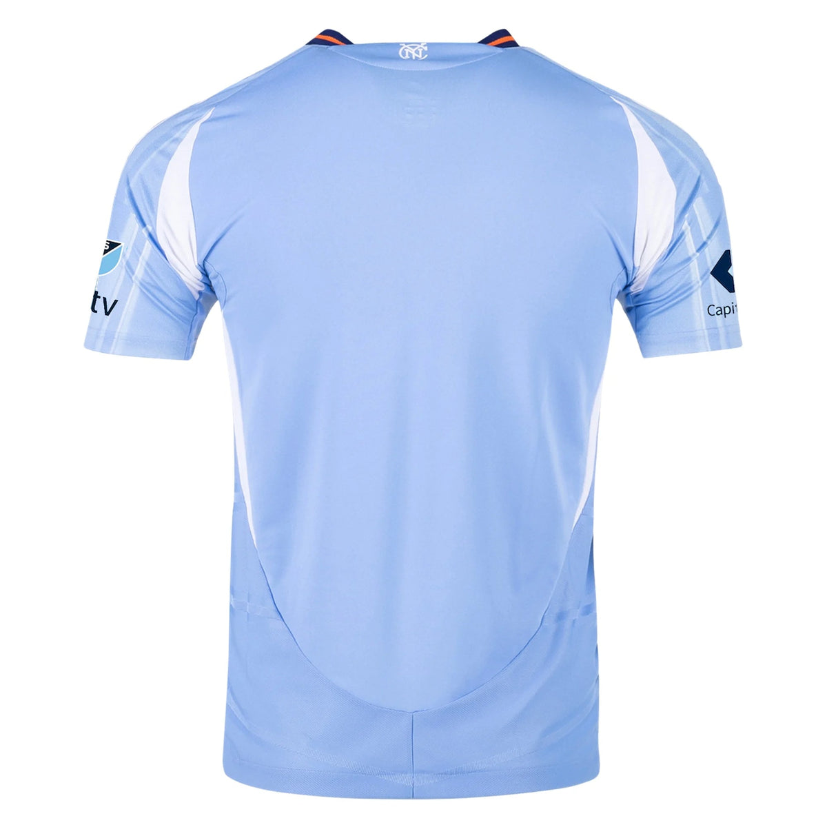 adidas New York City FC Authentic Home Jersey 25/26 w/ MLS Patches (Bahia Light Blue) | SoccerWearhouse