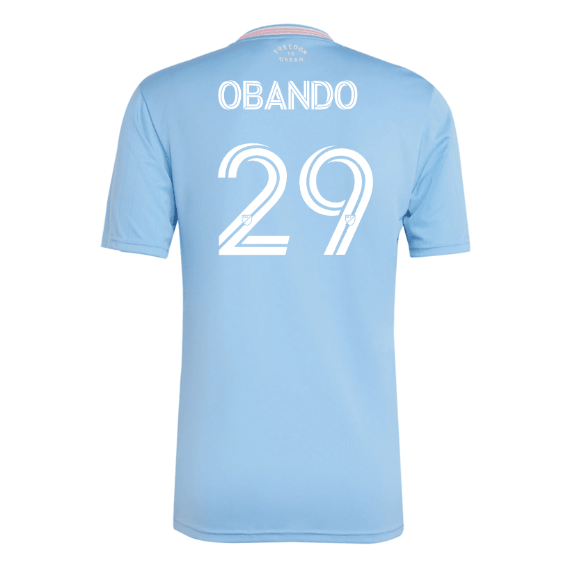 adidas Obando Originals Inter Miami CF 25/26 Third Jersey (Blue) | SoccerWearhouse