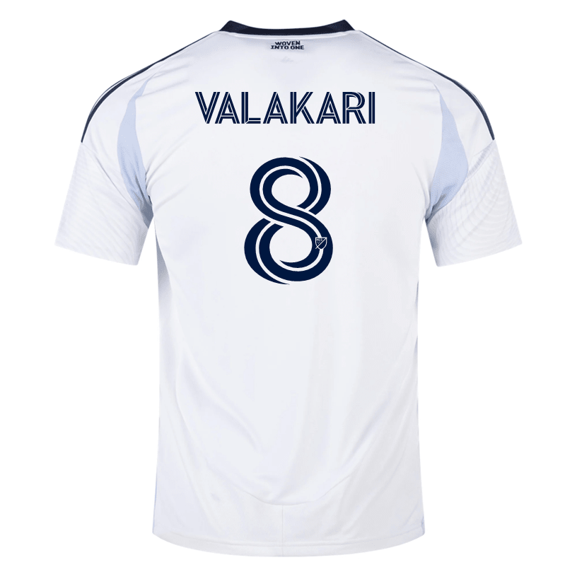 adidas Onni Valakari San Diego FC Away Jersey 25/26 (White) | SoccerWearhouse