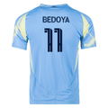 adidas Philadelphia Union Alejandro Bedoya Authentic Away Jersey 25/26 (Blue/Yellow)