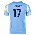 adidas Philadelphia Union CJ Olney Authentic Away Jersey 25/26 (Blue/Yellow)