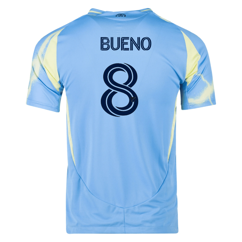 adidas Philadelphia Union Jesus Bueno Authentic Away Jersey 25/26 (Blue/Yellow) | SoccerWearhouse