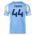 adidas Philadelphia Union Neil Pierre Authentic Away Jersey 25/26 (Blue/Yellow)
