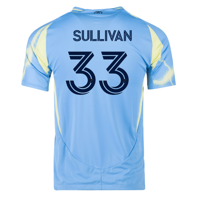 adidas Philadelphia Union Quinn Sullivan Authentic Away Jersey 25/26 (Blue/Yellow) | SoccerWearhouse