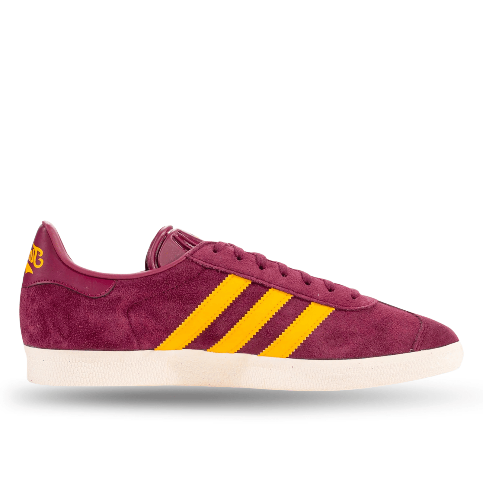 adidas Portland Timbers Gazelle Indoor Soccer Shoes (Maroon/Crew Yellow) | SoccerWearhouse
