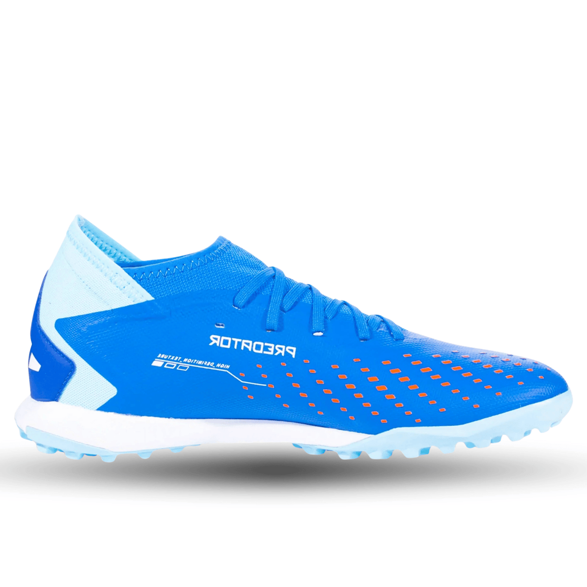 adidas Predator Accruacy.3 Turf Soccer Shoes (Bright Royal/Cloud White) | SoccerWearhouse