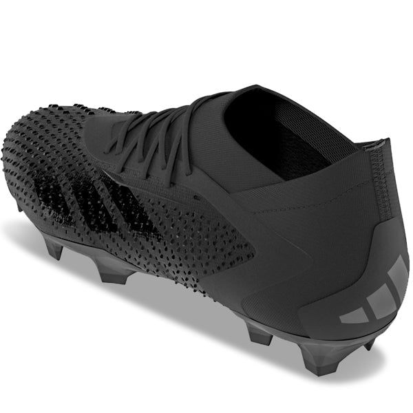 adidas Predator Accuracy.1 Firm Ground Soccer Cleats (Core Black) | SoccerWearhouse