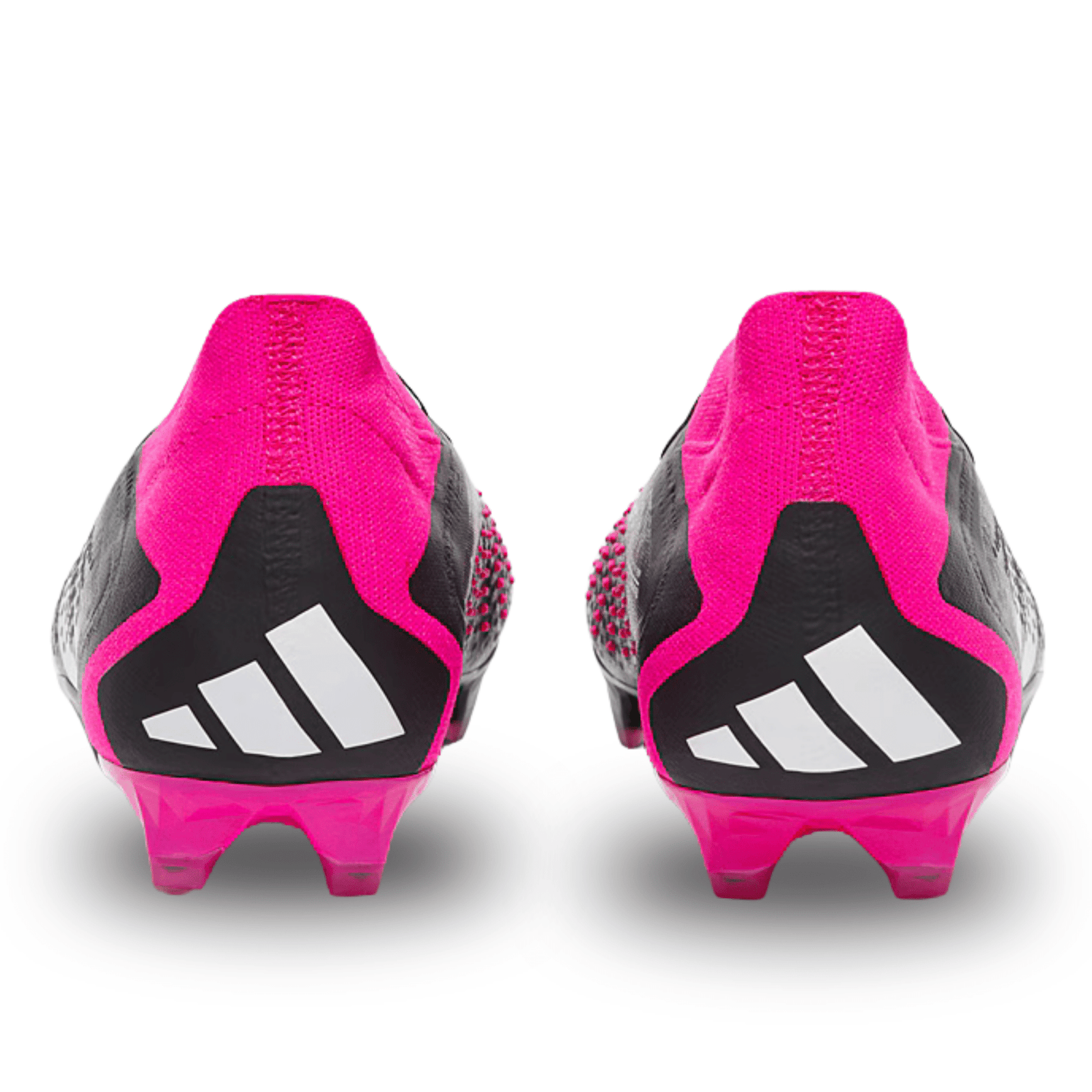 adidas Predator Accuracy.1 Firm Ground Soccer Cleats (Core Black/Team Shock Pink) | SoccerWearhouse