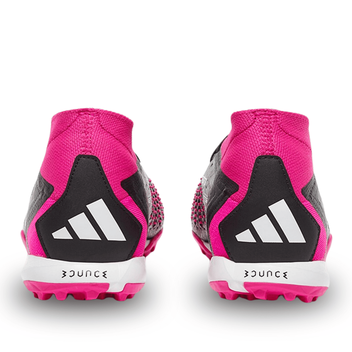 adidas Predator Accuracy.1 Turf Soccer Shoes (Core Black/Team Shock Pink) | SoccerWearhouse