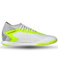 adidas Predator Accuracy.3 Indoor Soccer Shoes (White/Lucid Lemon)