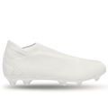 adidas Predator Accuracy.3 Laceless Firm Ground Soccer Cleats (Core White)